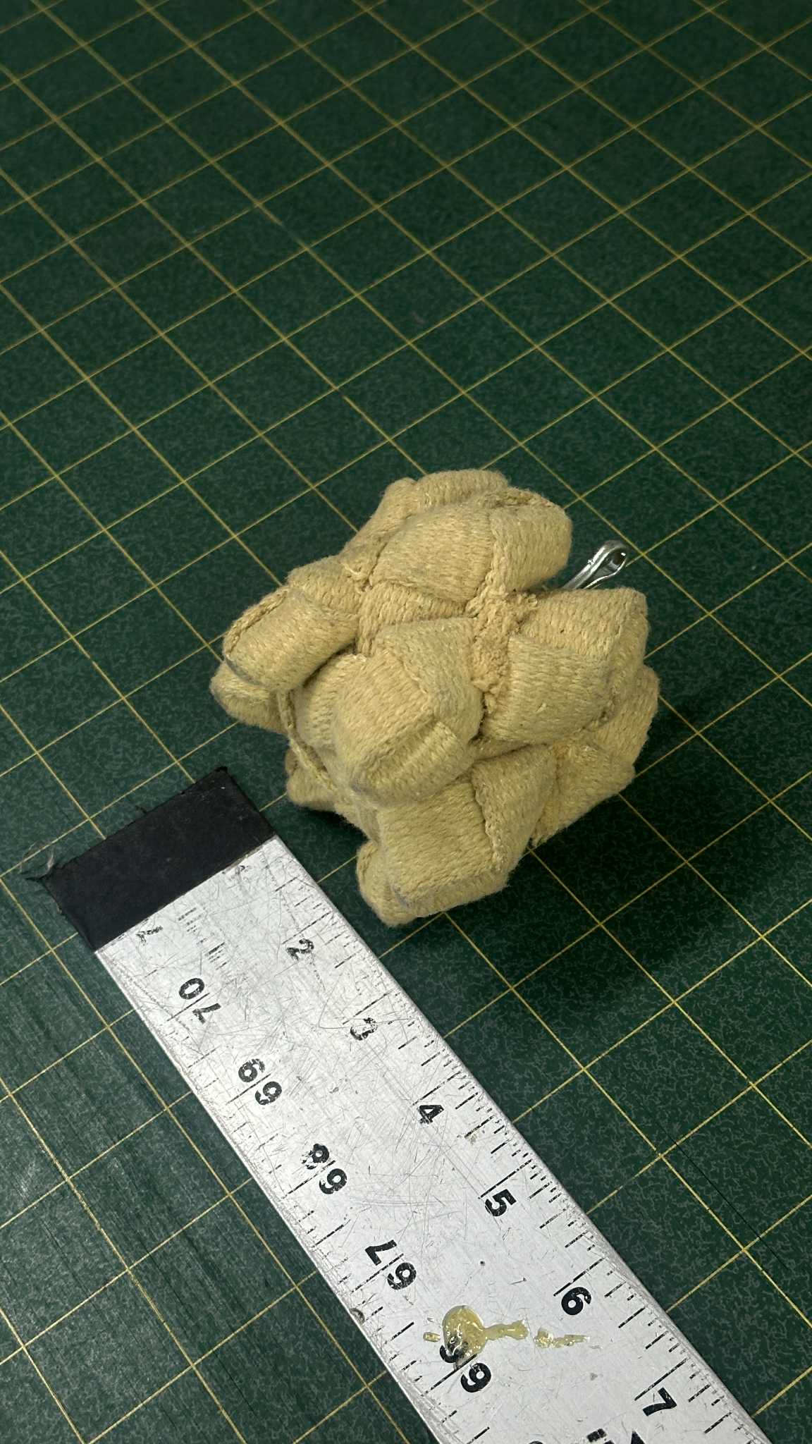 3" nebula knot for rope dart